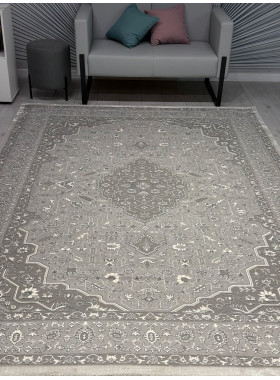 Ковер GA073G - GREY / GREY - Прямоугольник - коллекция ARMINA 3x5 м