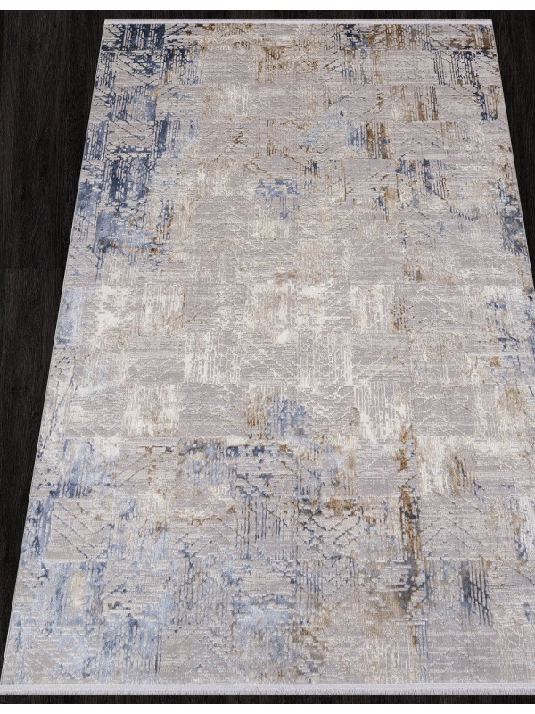 Ковер 00160A - L.BLUE FDY / D.BLUE FDY - Прямоугольник - коллекция ASADU