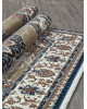 Ковер 00633A - D.BLUE FDY / BEIGE FDY - Прямоугольник - коллекция ASADU