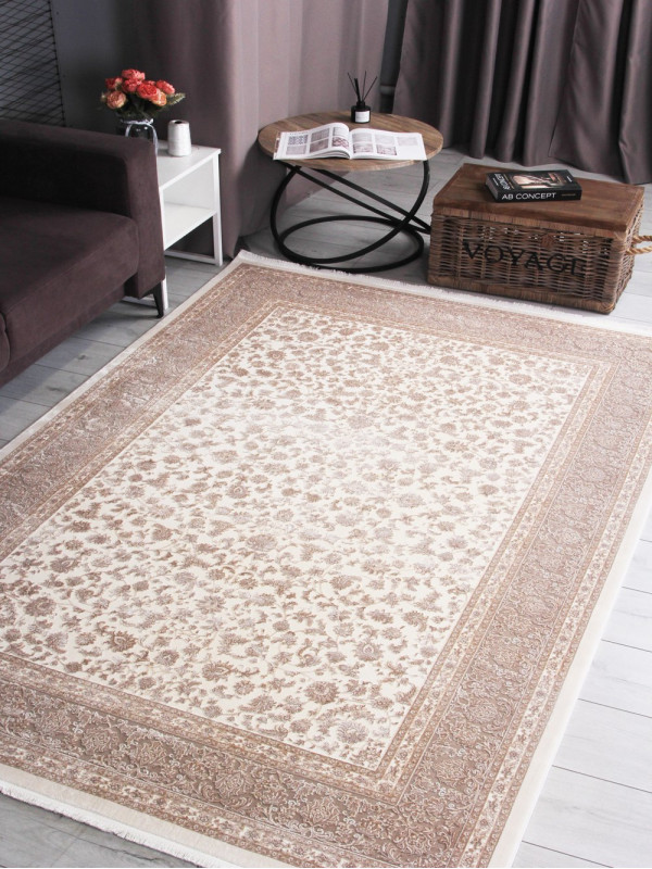 Ковер 4554B - S.WHITE / CREAM - Прямоугольник - коллекция Astoria