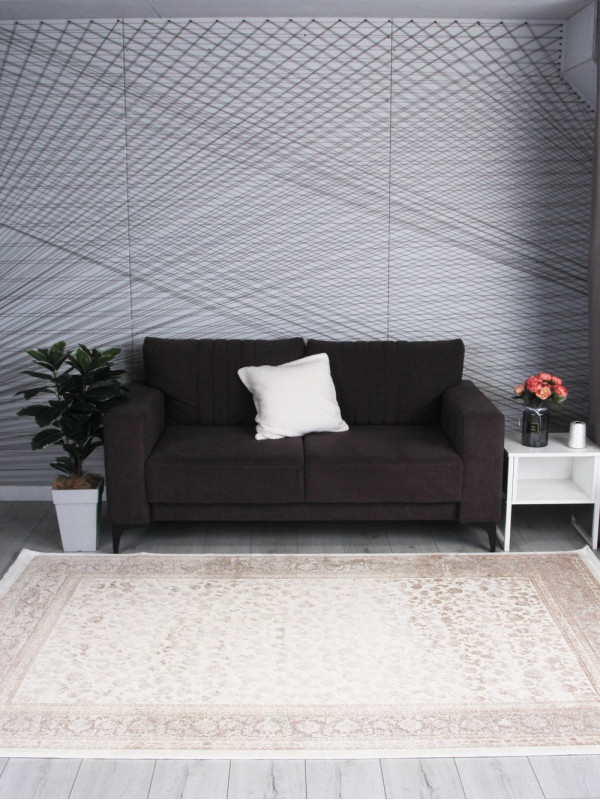 Ковер 4554B - S.WHITE / CREAM - Прямоугольник - коллекция Astoria