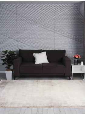 Ковер 9340A - S.WHITE / D.BEIGE - Прямоугольник - коллекция Astoria 0,8x1,5 м