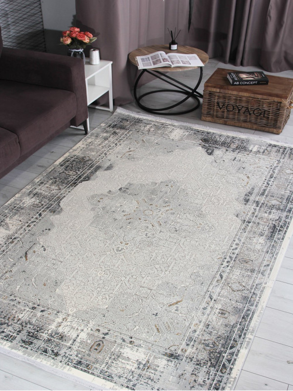 Ковер 9361A - S.CREAM / ANTHRACITE - Прямоугольник - коллекция Astoria