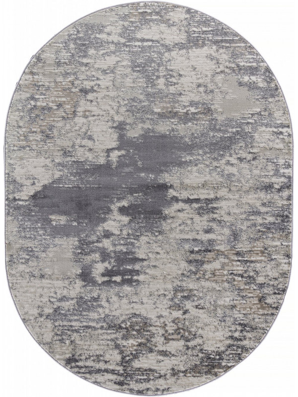Ковер D734 - BEIGE - Овал - коллекция ATLANTIS
