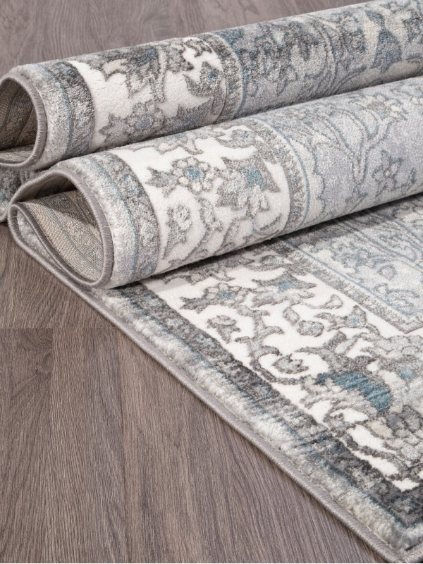 Ковер D741 - CREAM-GRAY - Прямоугольник - коллекция ATLANTIS