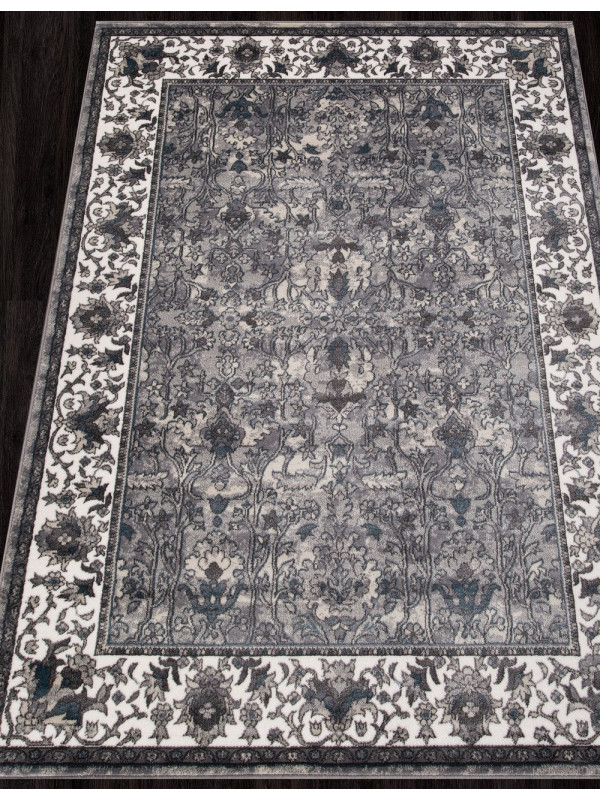 Ковер D741 - CREAM-GRAY - Прямоугольник - коллекция ATLANTIS