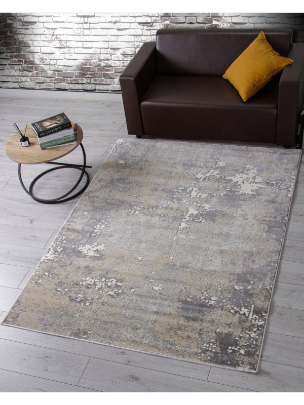 Ковер D996 - CREAM-GRAY - Прямоугольник - коллекция ATLANTIS