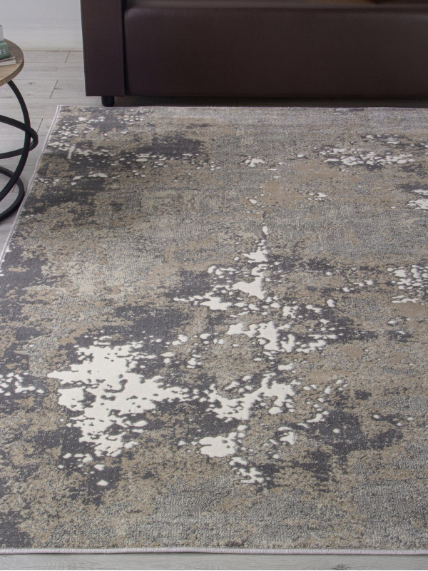 Ковер D996 - CREAM-GRAY - Прямоугольник - коллекция ATLANTIS