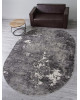Ковер D996 - LIGHT GRAY - Овал - коллекция ATLANTIS