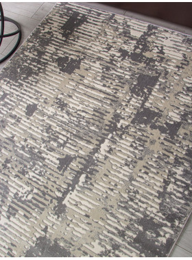 Ковер D999 - CREAM-GRAY - Прямоугольник - коллекция ATLANTIS 2,4x4 м