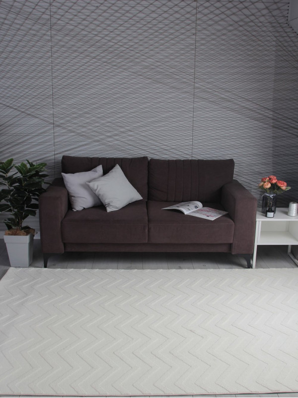 Ковер PX3006 - CREAM - Прямоугольник - коллекция AURA