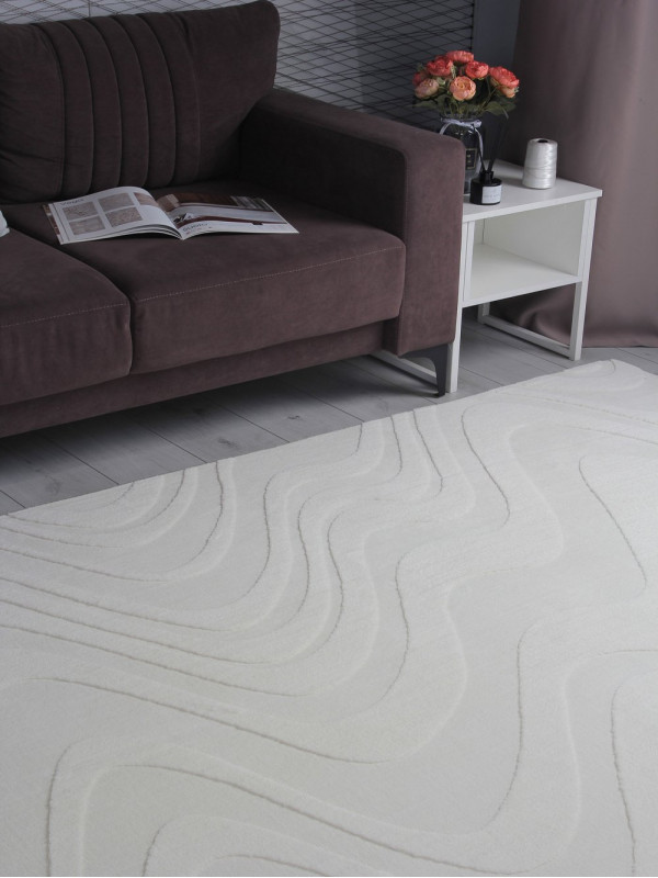 Ковер PX3008 - CREAM - Прямоугольник - коллекция AURA