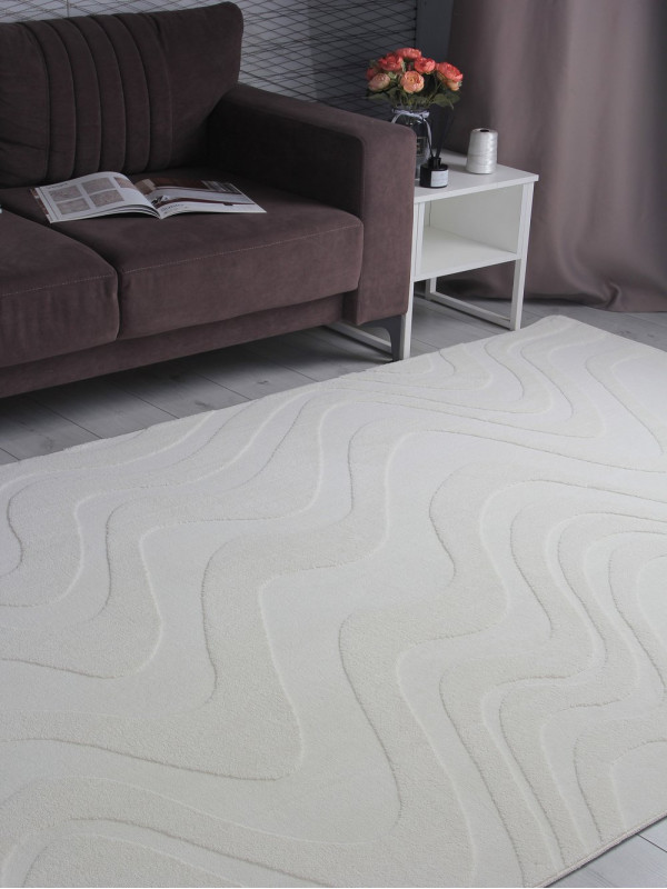 Ковер PX3008 - CREAM - Прямоугольник - коллекция AURA