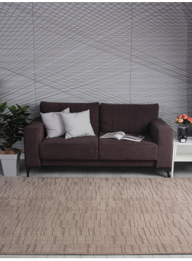 Ковер PX3009 - BEIGE - Прямоугольник - коллекция AURA 1,6x2,3 м