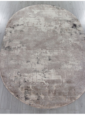 Ковер O2116 - 995 GREY / GREY - Овал - коллекция BRAND 1,6x2,3 м