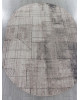 Ковер O2131 - 995 GREY / GREY - Овал - коллекция BRAND