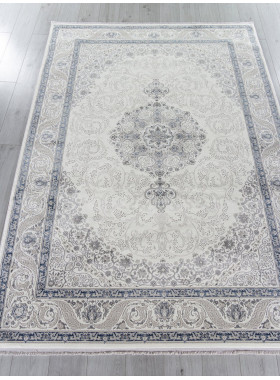Ковер 31144A - CREAM / L.GREY - Прямоугольник - коллекция CLASSIC 1,55x2,3 м