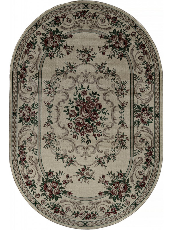 Ковер D057 - CREAM - Овал - коллекция COLIZEY