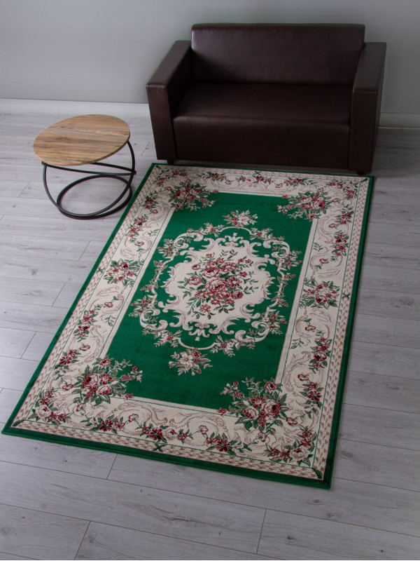 Ковер D057 - GREEN - Прямоугольник - коллекция COLIZEY