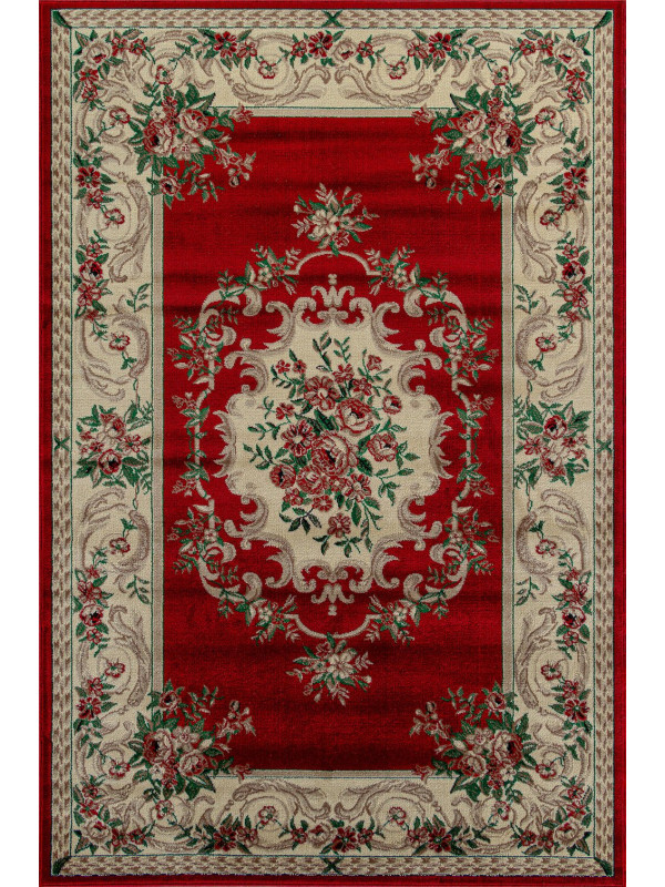 Ковер D057 - RED - Прямоугольник - коллекция COLIZEY
