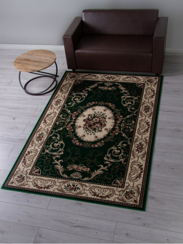 Ковер D066 - GREEN - Прямоугольник - коллекция COLIZEY