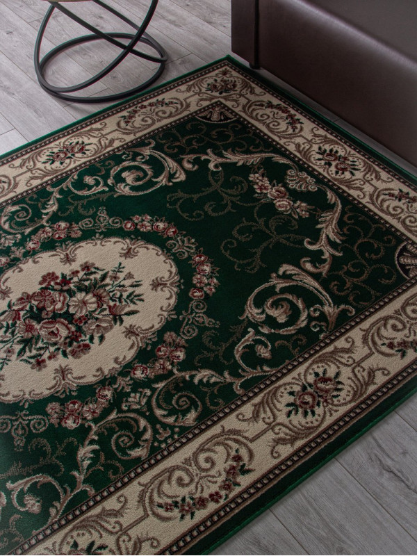 Ковер D066 - GREEN - Прямоугольник - коллекция COLIZEY