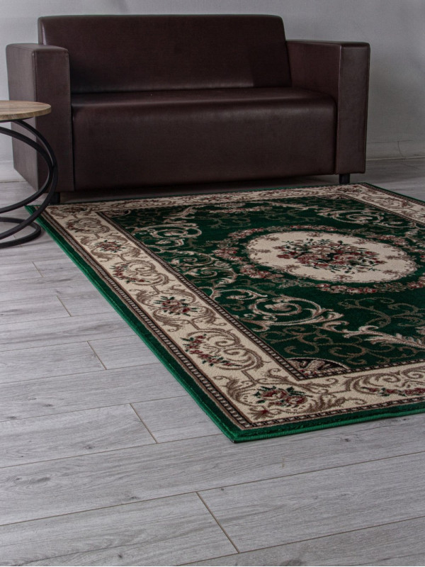 Ковер D066 - GREEN - Прямоугольник - коллекция COLIZEY