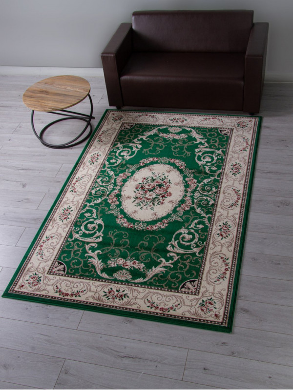 Ковер D066 - GREEN - Прямоугольник - коллекция COLIZEY