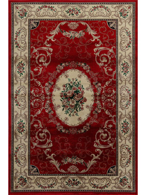 Ковер D066 - RED - Прямоугольник - коллекция COLIZEY