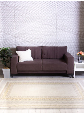 Ковер 20813A - L.GOLD / L.BEIGE - Прямоугольник - коллекция DALIDA 0,8x1,5 м