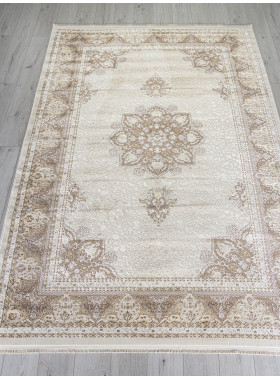 Ковер M104A - CREAM / BEIGE - Прямоугольник - коллекция DELINA 3x5 м