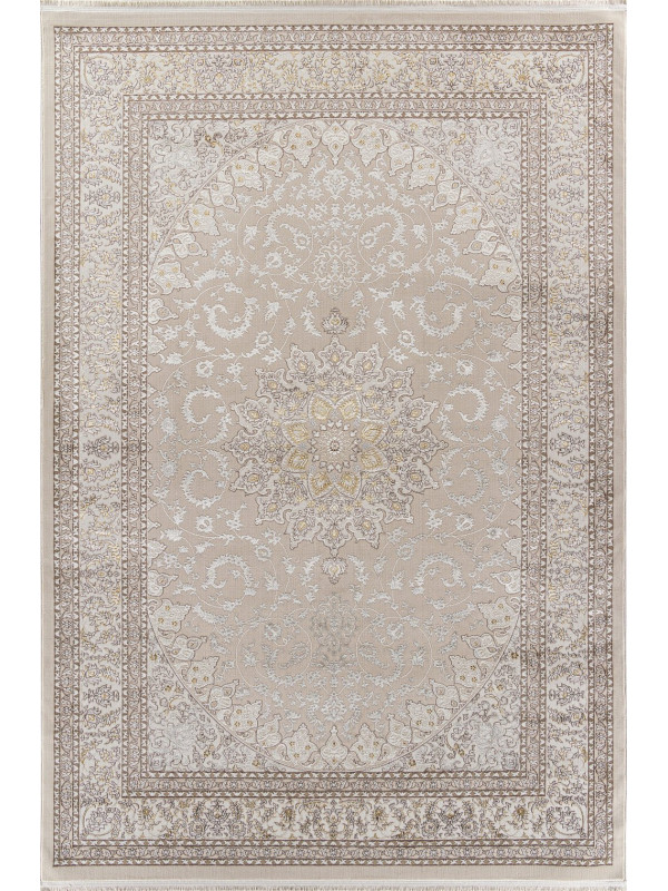 Ковер M108A - BEIGE / CREAM - Прямоугольник - коллекция DELINA