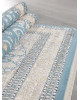 Ковер M108A - BLUE / CREAM - Прямоугольник - коллекция DELINA
