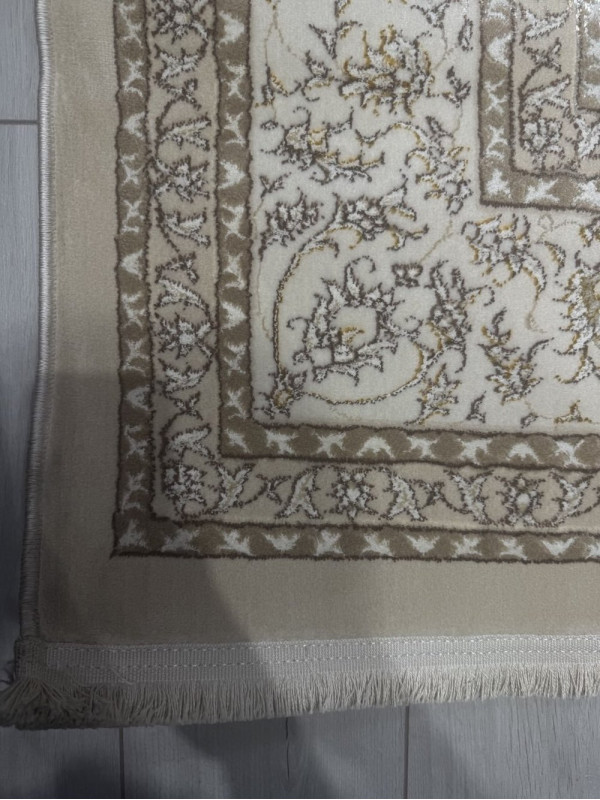 Ковер У001 - CREAM / BEIGE - Прямоугольник - коллекция DELINA