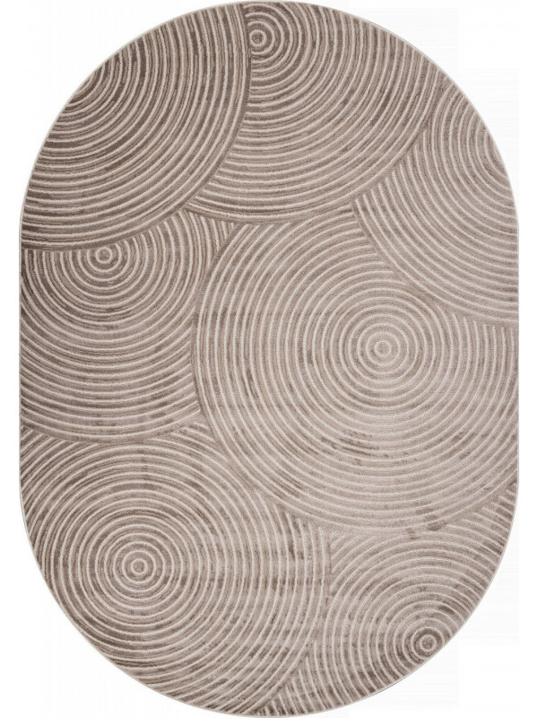 Ковер F410 - BEIGE - Овал - коллекция DIOS