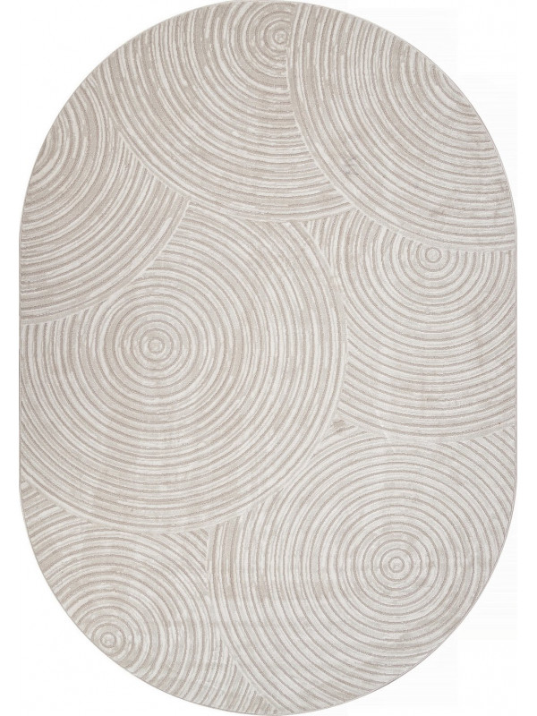 Ковер F410 - CREAM - Овал - коллекция DIOS