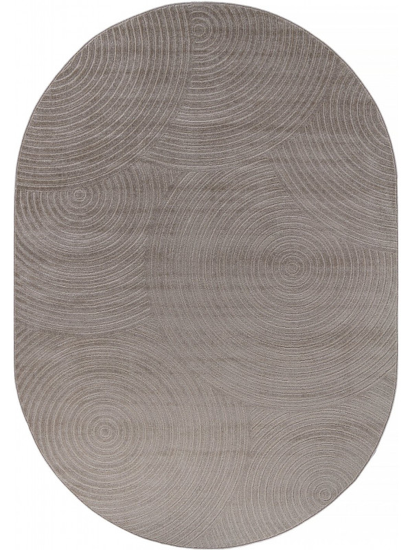 Ковер F410 - LIGHT BEIGE - Овал - коллекция DIOS