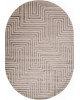 Ковер F412 - BEIGE - Овал - коллекция DIOS