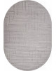 Ковер F412 - GRAY - Овал - коллекция DIOS