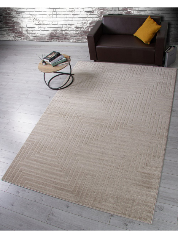 Ковер F412 - LIGHT BEIGE - Прямоугольник - коллекция DIOS