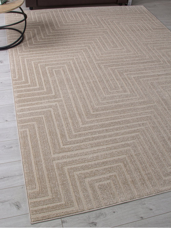 Ковер F412 - LIGHT BEIGE - Прямоугольник - коллекция DIOS