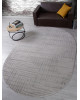 Ковер F412 - LIGHT GRAY - Овал - коллекция DIOS