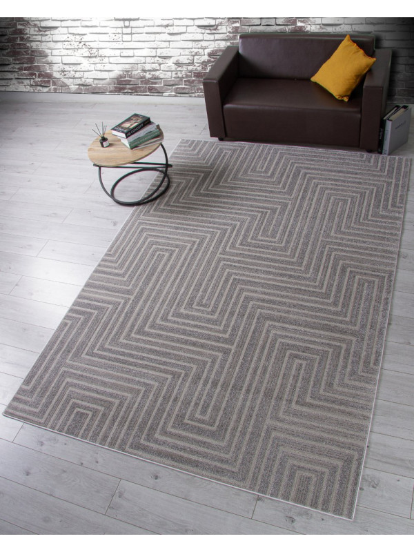Ковер F412 - LIGHT GRAY - Прямоугольник - коллекция DIOS