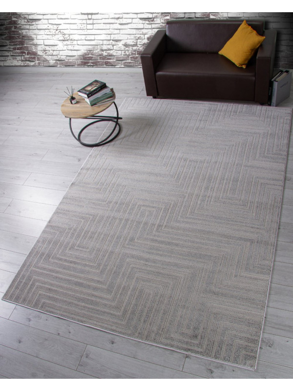 Ковер F412 - LIGHT GRAY - Прямоугольник - коллекция DIOS