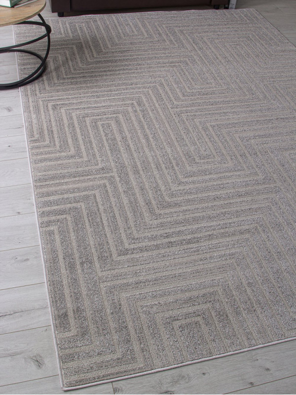 Ковер F412 - LIGHT GRAY - Прямоугольник - коллекция DIOS