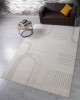 Ковер F437 - LIGHT CREAM - Прямоугольник - коллекция DIOS