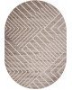 Ковер F438 - BEIGE - Овал - коллекция DIOS