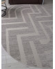 Ковер F439 - LIGHT GRAY - Овал - коллекция DIOS