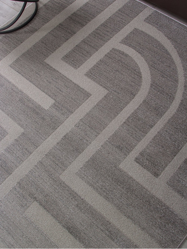 Ковер F439 - LIGHT GRAY - Прямоугольник - коллекция DIOS