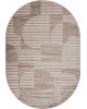 Ковер F440 - BEIGE - Овал - коллекция DIOS